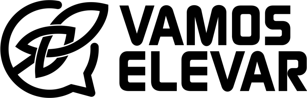 logotipo vamos elevar preto